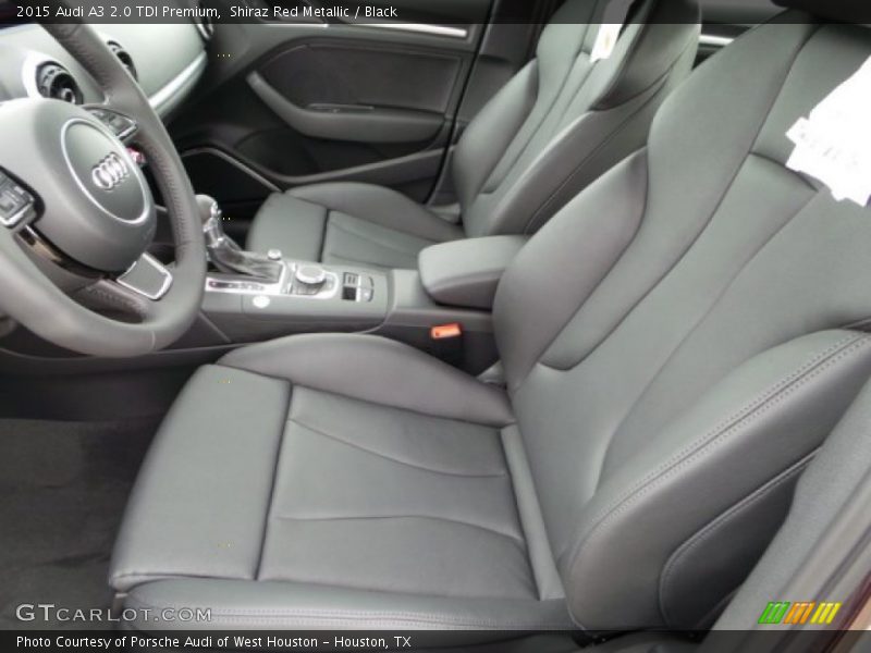 Shiraz Red Metallic / Black 2015 Audi A3 2.0 TDI Premium