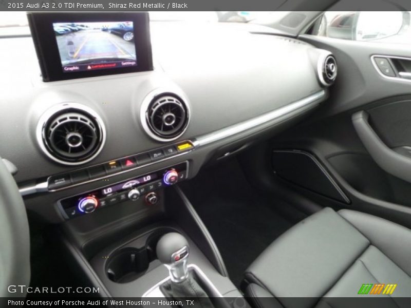 Shiraz Red Metallic / Black 2015 Audi A3 2.0 TDI Premium