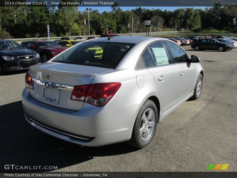 Silver Ice Metallic / Medium Titanium 2014 Chevrolet Cruze LT
