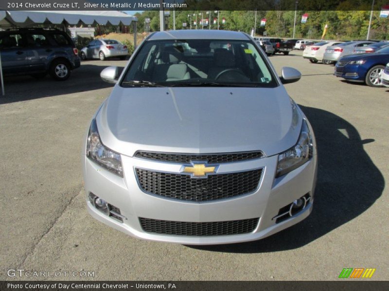 Silver Ice Metallic / Medium Titanium 2014 Chevrolet Cruze LT