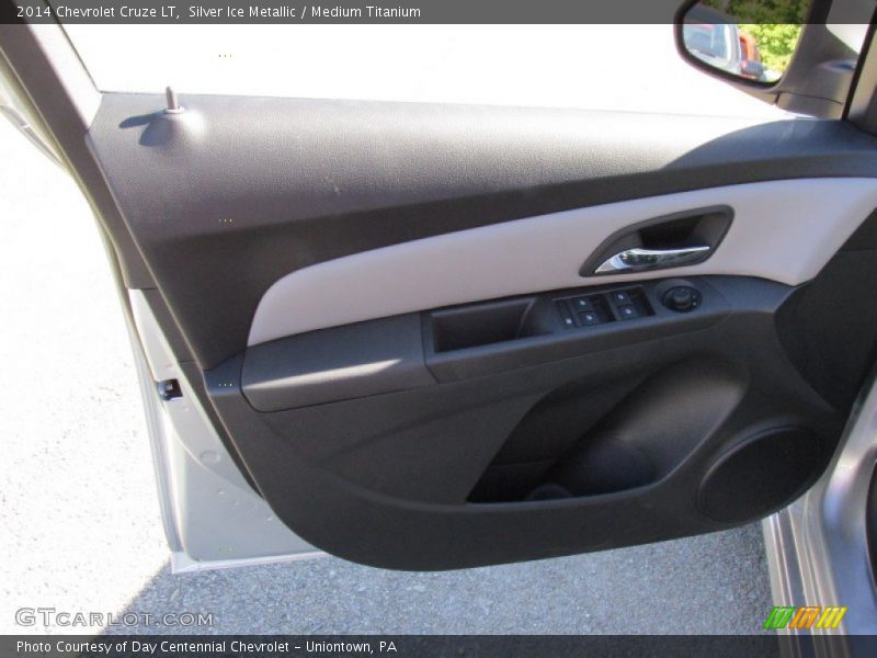 Silver Ice Metallic / Medium Titanium 2014 Chevrolet Cruze LT