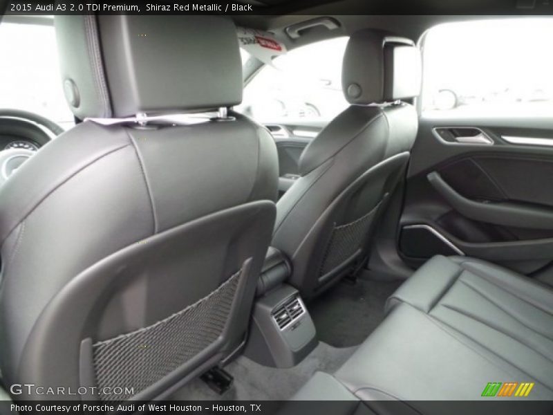 Shiraz Red Metallic / Black 2015 Audi A3 2.0 TDI Premium