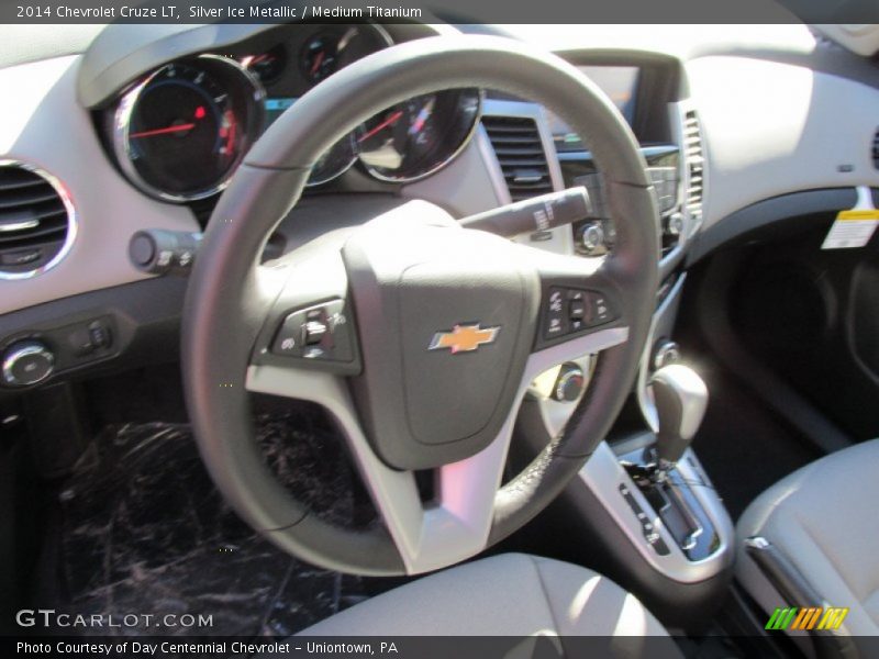 Silver Ice Metallic / Medium Titanium 2014 Chevrolet Cruze LT