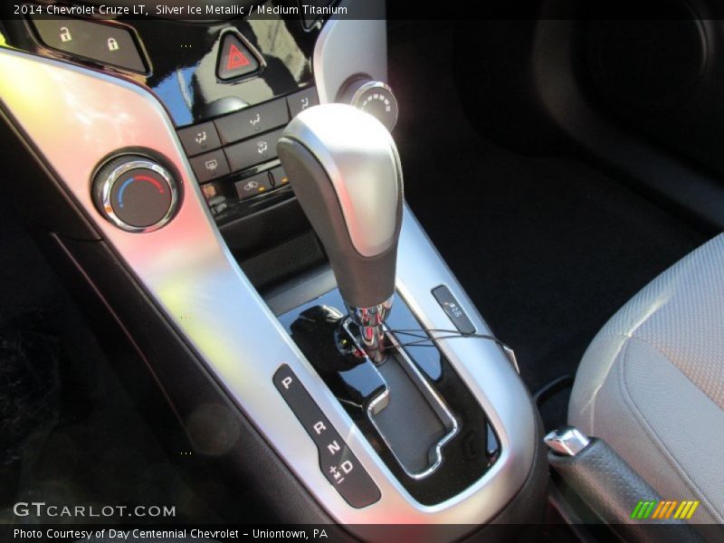 Silver Ice Metallic / Medium Titanium 2014 Chevrolet Cruze LT