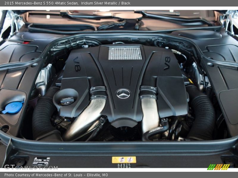  2015 S 550 4Matic Sedan Engine - 4.6 Liter biturbo DI DOHC 32-Valve VVT V8