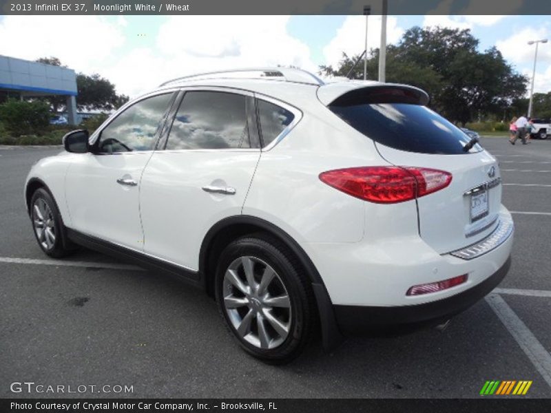 Moonlight White / Wheat 2013 Infiniti EX 37