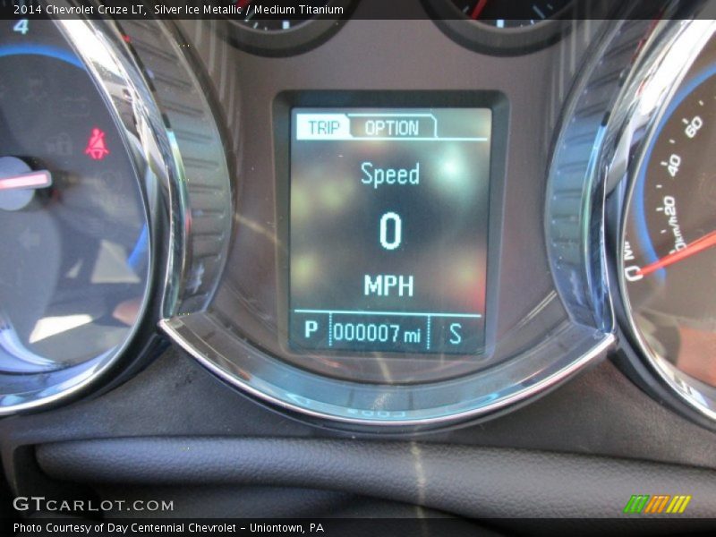 Silver Ice Metallic / Medium Titanium 2014 Chevrolet Cruze LT