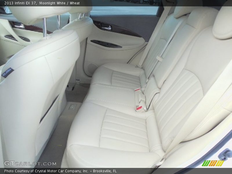 Moonlight White / Wheat 2013 Infiniti EX 37