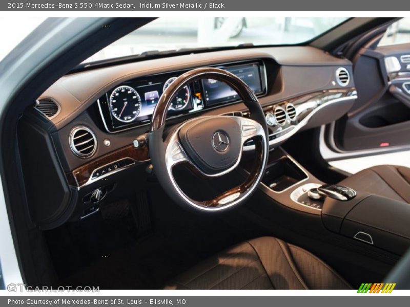 Dashboard of 2015 S 550 4Matic Sedan