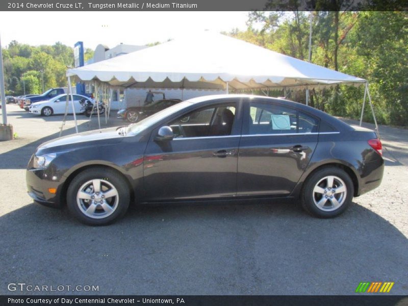 Tungsten Metallic / Medium Titanium 2014 Chevrolet Cruze LT