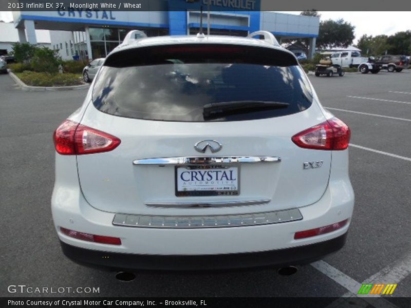 Moonlight White / Wheat 2013 Infiniti EX 37