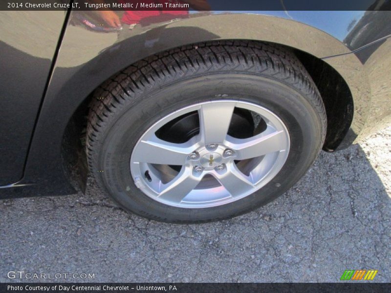 Tungsten Metallic / Medium Titanium 2014 Chevrolet Cruze LT