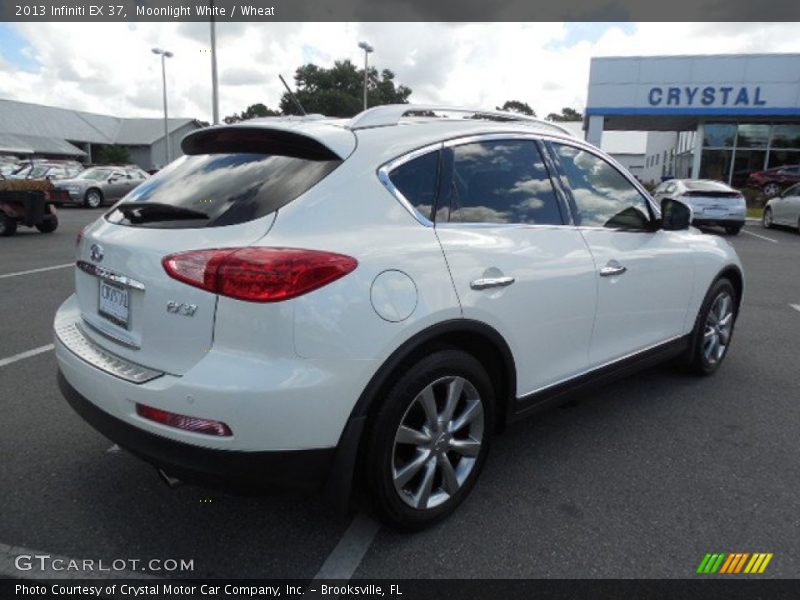 Moonlight White / Wheat 2013 Infiniti EX 37