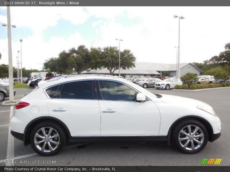 Moonlight White / Wheat 2013 Infiniti EX 37