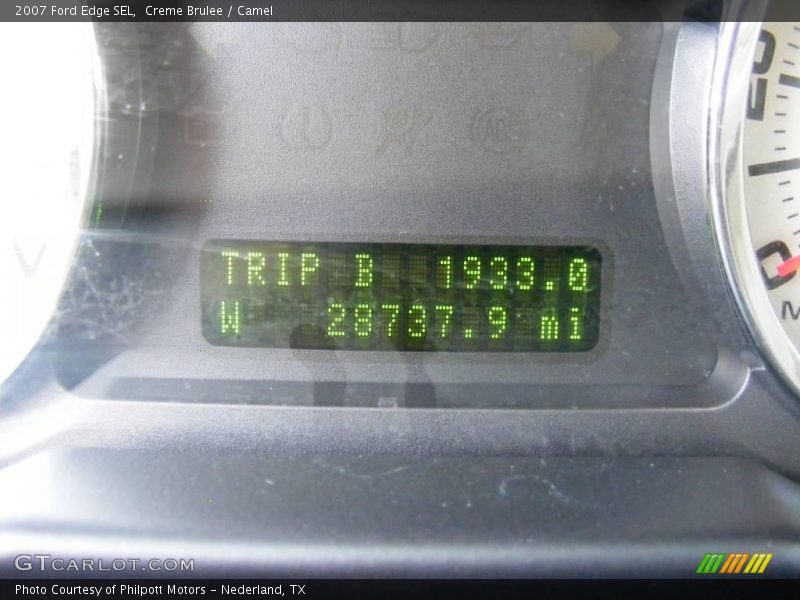 Creme Brulee / Camel 2007 Ford Edge SEL