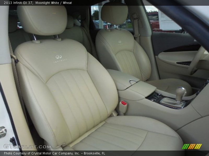 Moonlight White / Wheat 2013 Infiniti EX 37