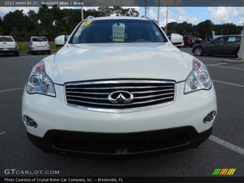Moonlight White / Wheat 2013 Infiniti EX 37