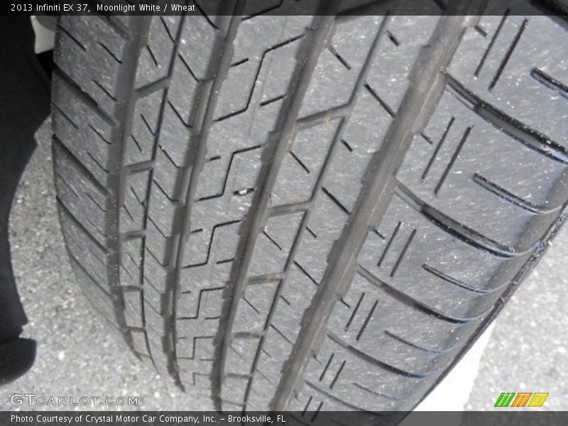 Moonlight White / Wheat 2013 Infiniti EX 37