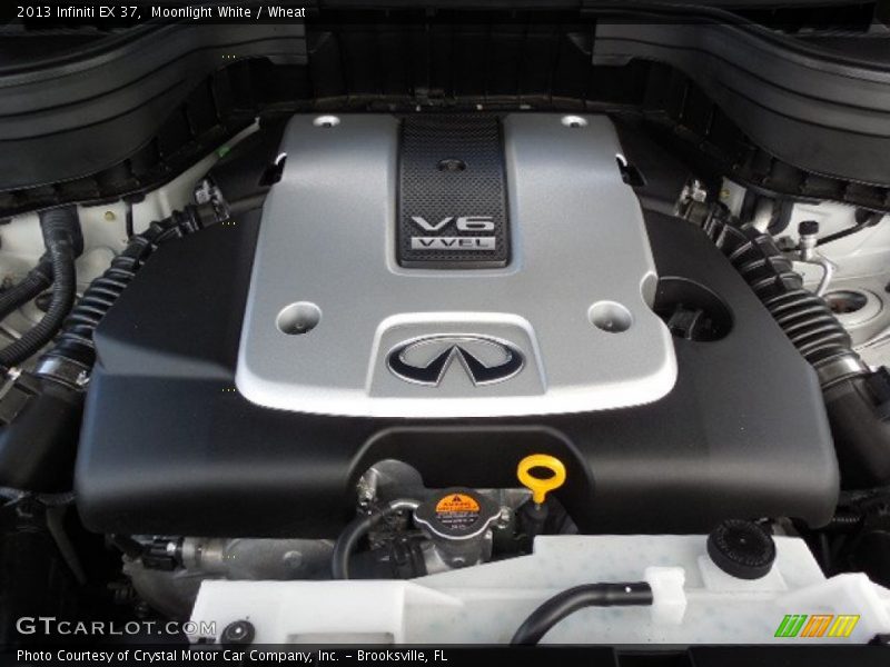Moonlight White / Wheat 2013 Infiniti EX 37