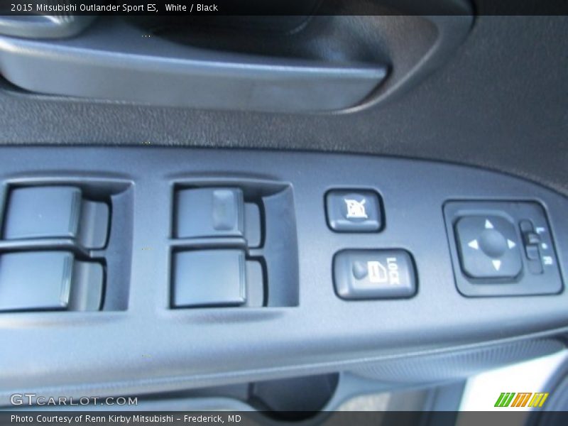 White / Black 2015 Mitsubishi Outlander Sport ES