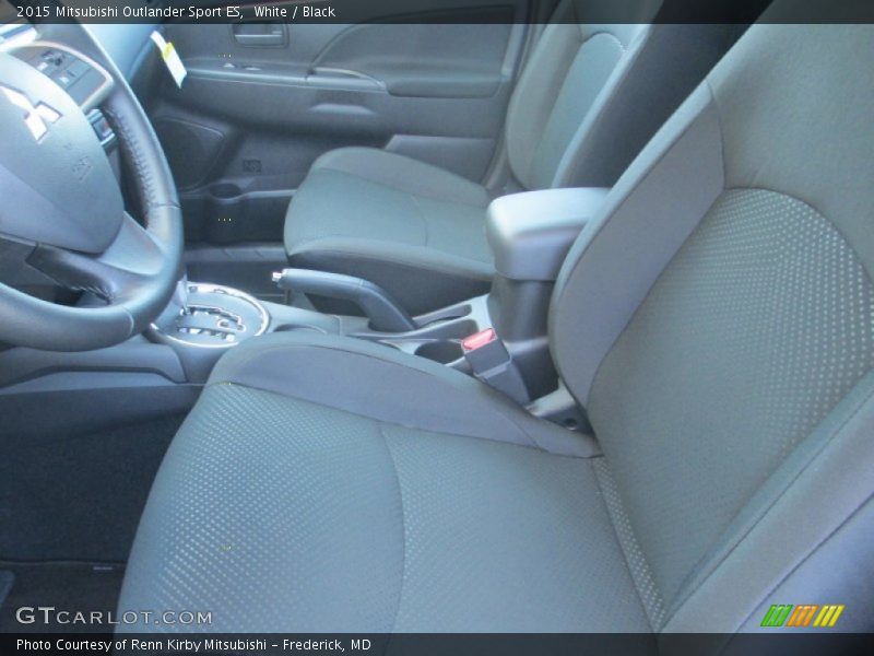 White / Black 2015 Mitsubishi Outlander Sport ES