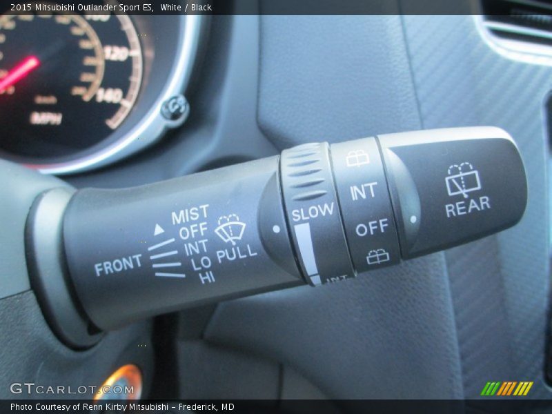 White / Black 2015 Mitsubishi Outlander Sport ES