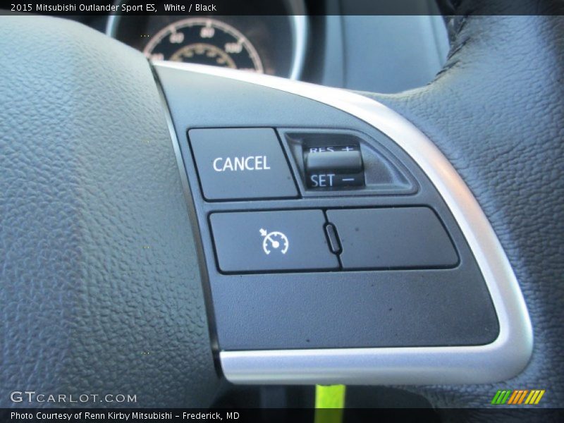 White / Black 2015 Mitsubishi Outlander Sport ES