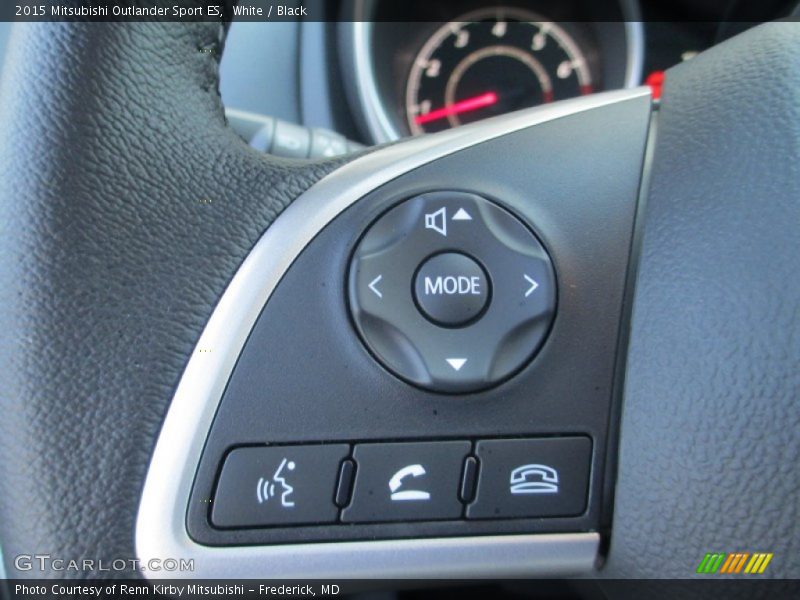 White / Black 2015 Mitsubishi Outlander Sport ES
