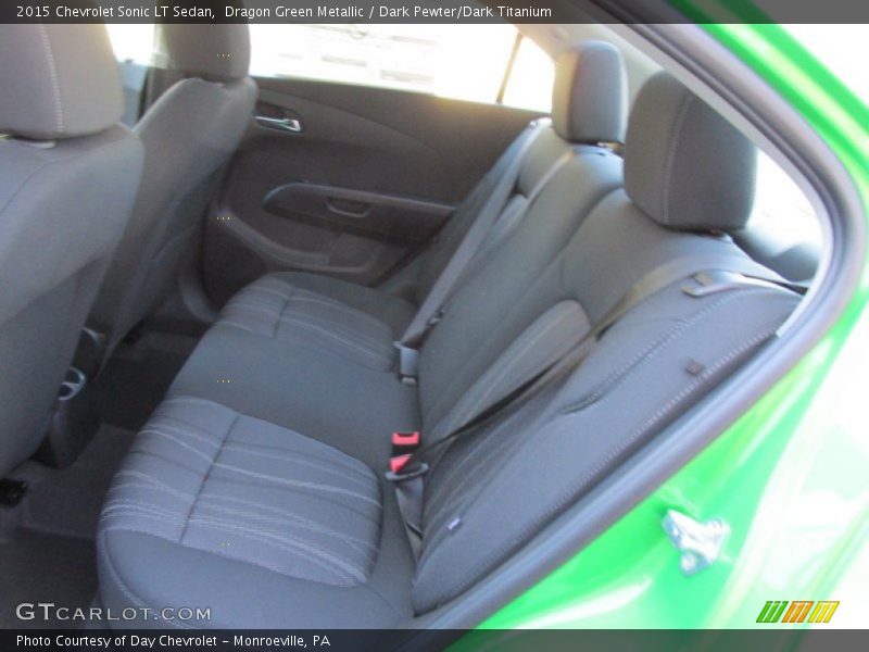 Dragon Green Metallic / Dark Pewter/Dark Titanium 2015 Chevrolet Sonic LT Sedan