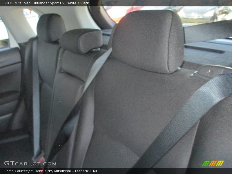 White / Black 2015 Mitsubishi Outlander Sport ES