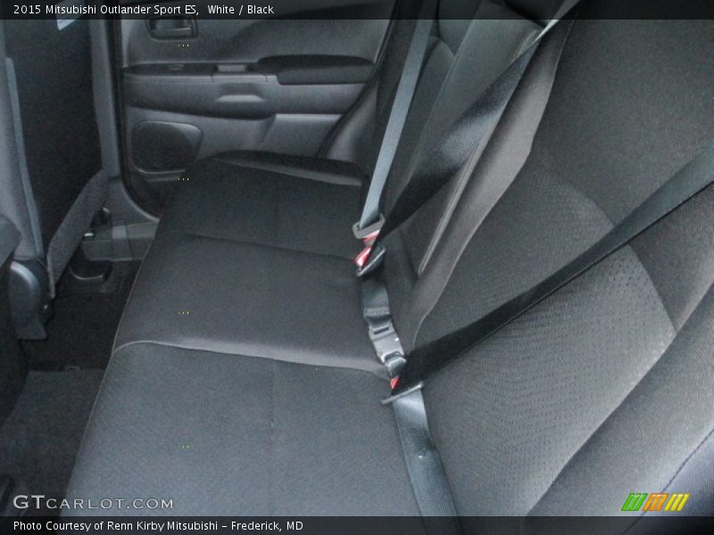 White / Black 2015 Mitsubishi Outlander Sport ES