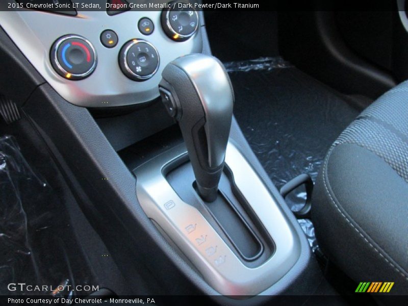 Dragon Green Metallic / Dark Pewter/Dark Titanium 2015 Chevrolet Sonic LT Sedan