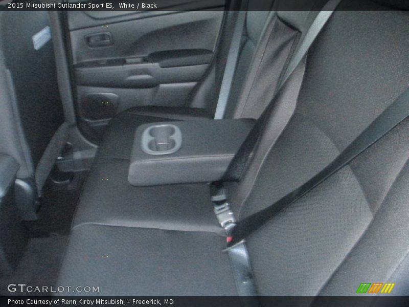 White / Black 2015 Mitsubishi Outlander Sport ES