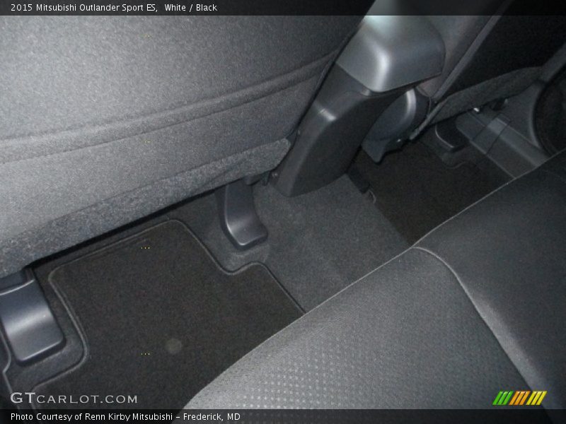 White / Black 2015 Mitsubishi Outlander Sport ES