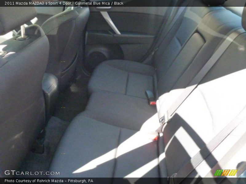 Gunmetal Blue Mica / Black 2011 Mazda MAZDA3 s Sport 4 Door