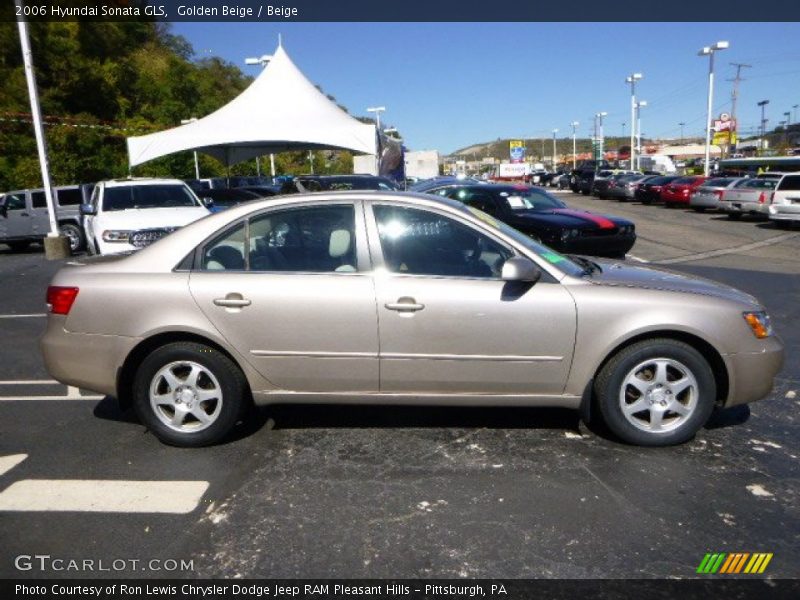 Golden Beige / Beige 2006 Hyundai Sonata GLS