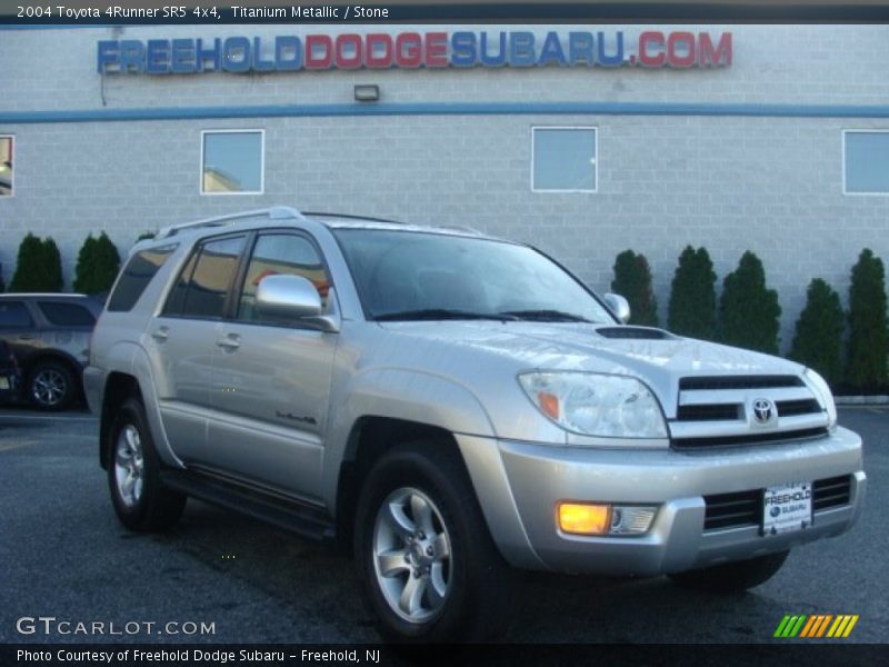 Titanium Metallic / Stone 2004 Toyota 4Runner SR5 4x4