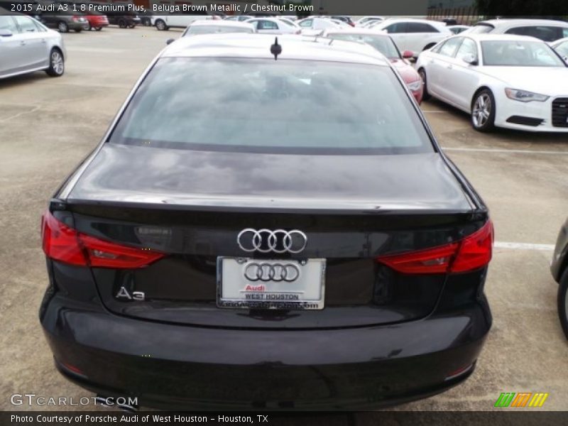 Beluga Brown Metallic / Chestnut Brown 2015 Audi A3 1.8 Premium Plus