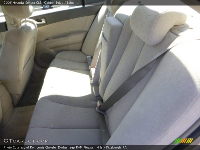 Golden Beige / Beige 2006 Hyundai Sonata GLS