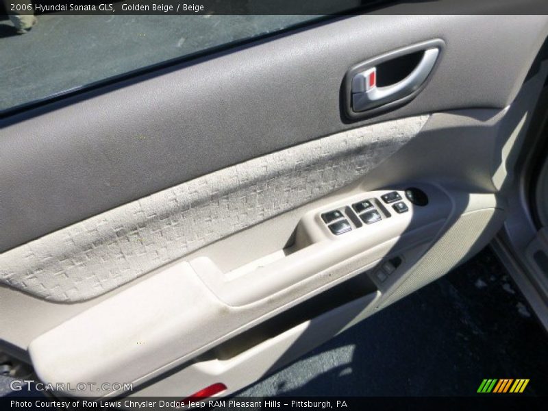 Golden Beige / Beige 2006 Hyundai Sonata GLS