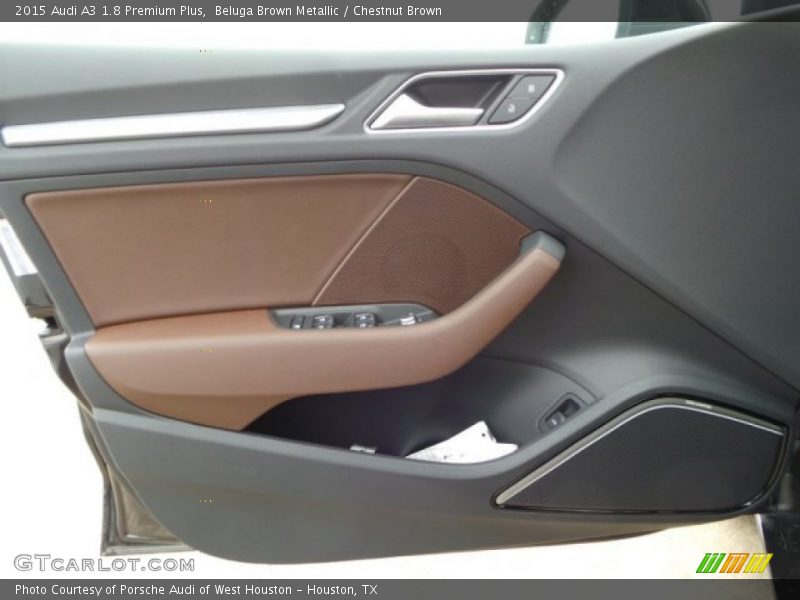 Beluga Brown Metallic / Chestnut Brown 2015 Audi A3 1.8 Premium Plus