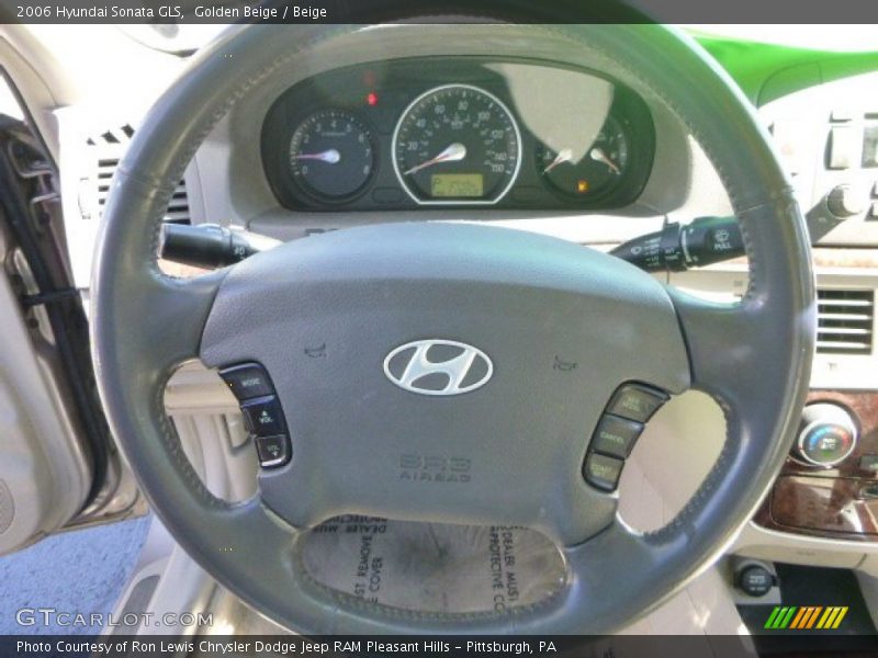 Golden Beige / Beige 2006 Hyundai Sonata GLS