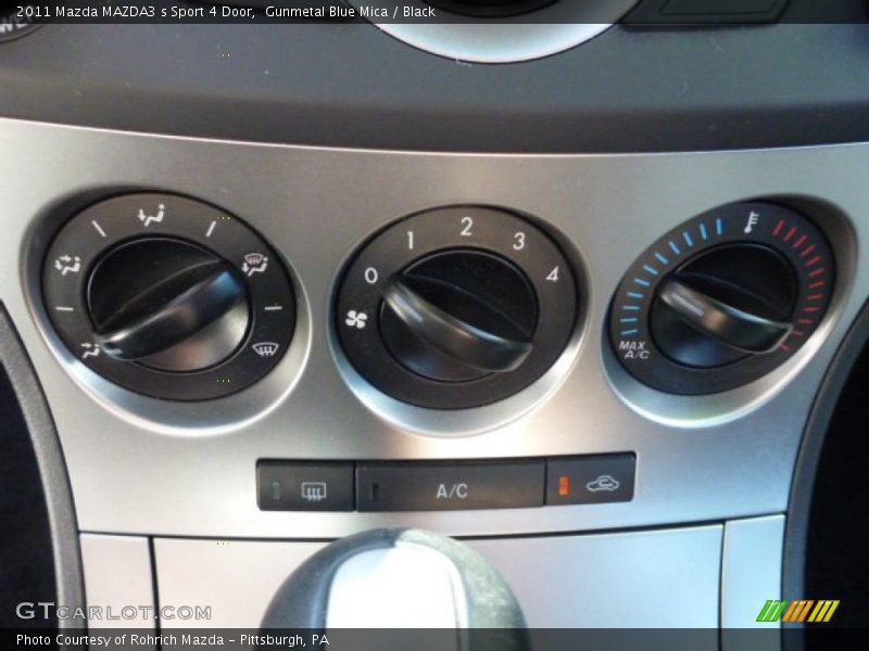 Gunmetal Blue Mica / Black 2011 Mazda MAZDA3 s Sport 4 Door