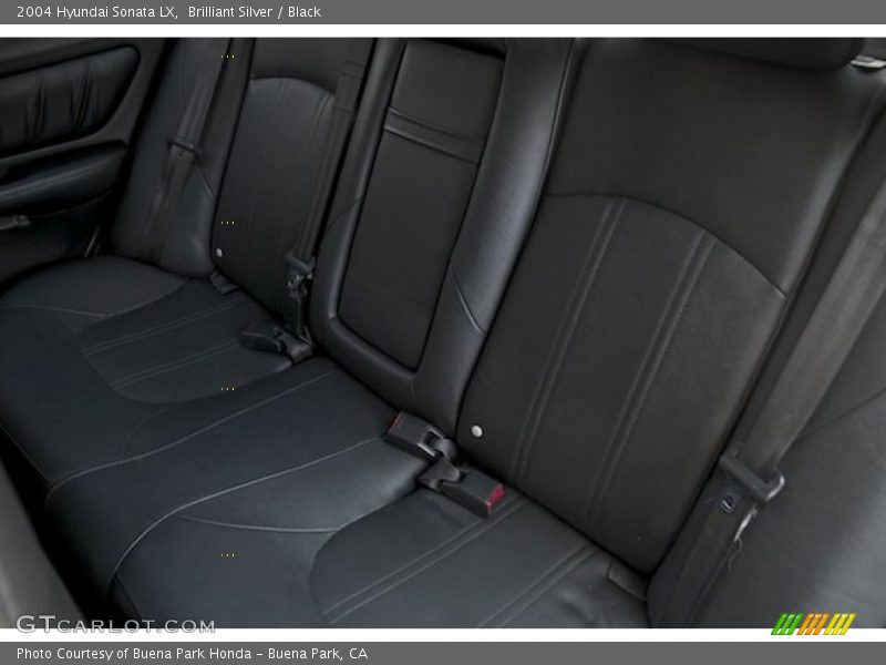 Rear Seat of 2004 Sonata LX