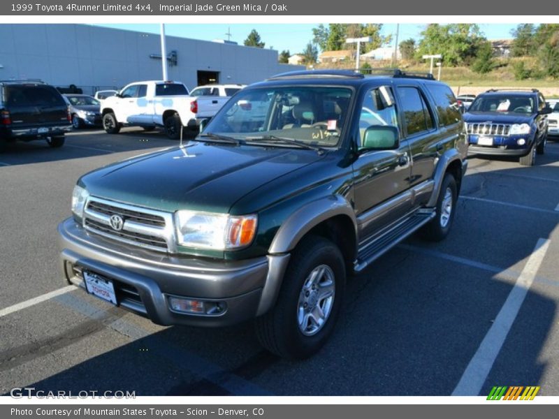 Imperial Jade Green Mica / Oak 1999 Toyota 4Runner Limited 4x4