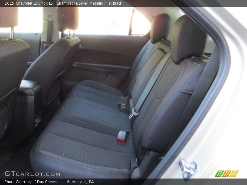 Champagne Silver Metallic / Jet Black 2015 Chevrolet Equinox LS