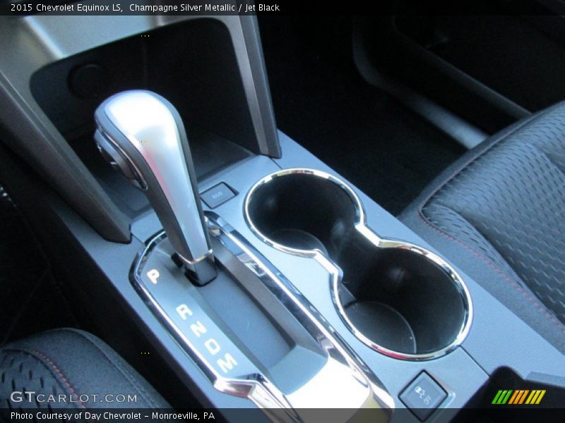 Champagne Silver Metallic / Jet Black 2015 Chevrolet Equinox LS