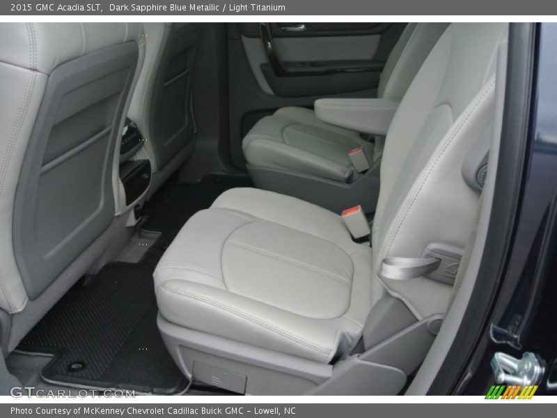Dark Sapphire Blue Metallic / Light Titanium 2015 GMC Acadia SLT