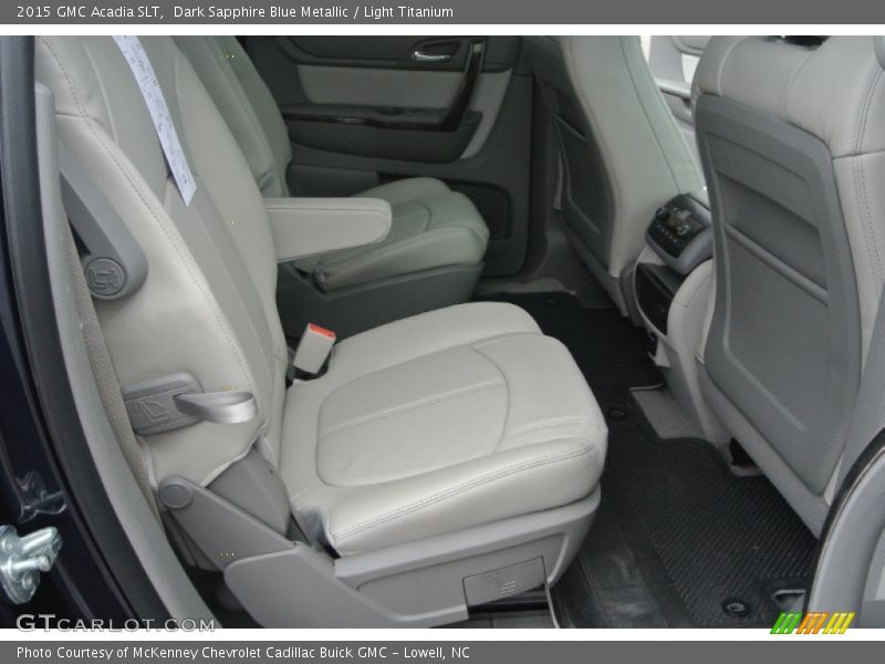 Dark Sapphire Blue Metallic / Light Titanium 2015 GMC Acadia SLT