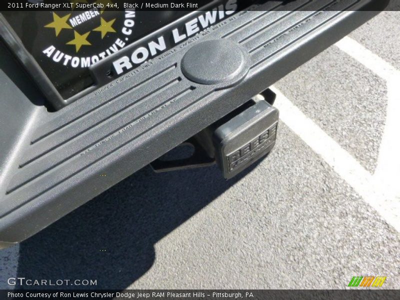 Black / Medium Dark Flint 2011 Ford Ranger XLT SuperCab 4x4